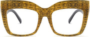 ÉÌƷͼƬ 19 | B07N5J9CF4 | FEISEDY Square Oversized Glasses Frame Eyewear Women B2475