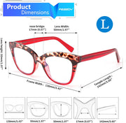 ÉÌƷͼƬ 25 | B0CNGMZZZX | FEISEDY Retro Square Reading Glasses Anti Glare Digital Blue Light Blocking Eyestrain for Women Reader B0058