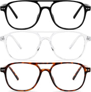 ÉÌƷͼƬ 15 | B0CY2LFJP7 | FEISEDY Blue Light Blocking Glasses Women Men Square Computer Lightweight Pilot Glasses Anti Eyestrain & UV Glare B0141