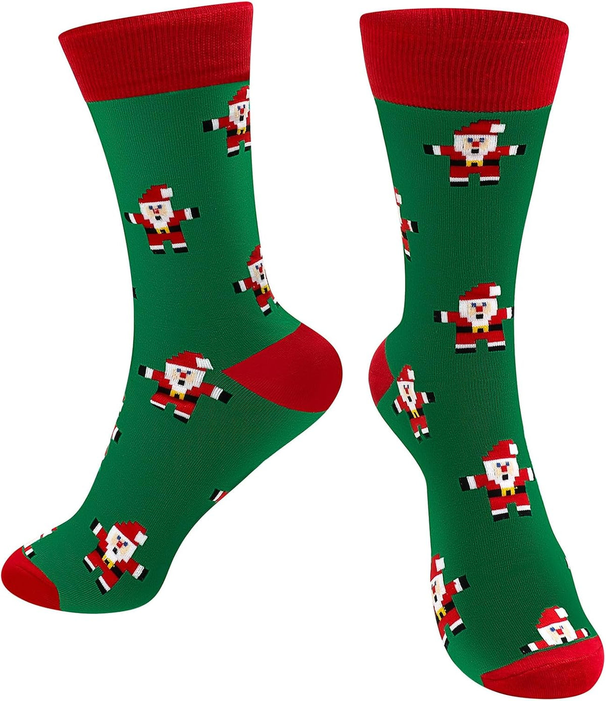 商品图片 12 | B0FPLDHHHC | Funny Socks for Women Men Christmas Socks Fuzzy Cozy Novelty Dress Socks Festive Crew Socks Size 7.5-12