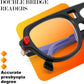 商品图片 13 | B0F32R72G4 | FEISEDY Stylish Reading Glasses for Woman Men Trendy Retro Double Bridge Readers B0287