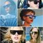 商品图片 111 | B0C5378735 | FEISEDY Vintage Square Cat Eye Sunglasses Women Trendy Cateye Sunglasses B2473
