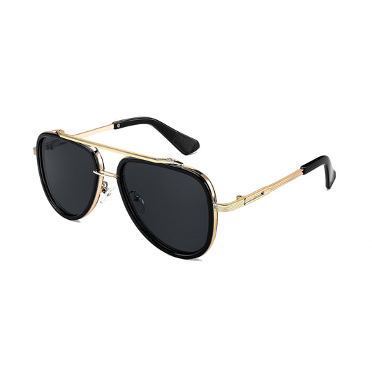FEISEDY Aviator Sunglasses Men Women, Square Retro 70s Vintage Classic Frame, UV400 Driving Fishing Golf Hiking B0036