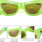 商品图片 5 | B09QKF53K5 | FEISEDY Vintage Small Cat Eye Sunglasses for Women Square Retro Cateye Eyewear B2869
