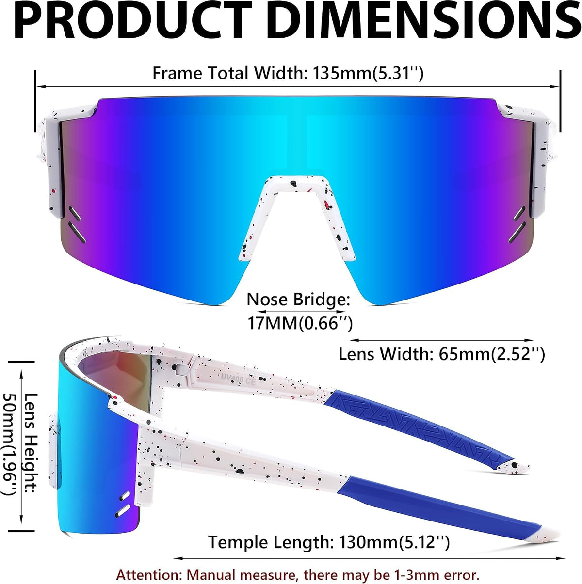 ÉÌƷͼƬ 15 | B0CCJ9N8C5 | FEISEDY Kids Sports Sunglasses UV400 for Youth, Ages 8-16 B0048