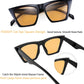 商品图片 16 | B0C5378735 | FEISEDY Vintage Square Cat Eye Sunglasses Women Trendy Cateye Sunglasses B2473