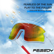 ÉÌƷͼƬ 67 | B0D73JNPNN | FEISEDY Kids Sunglasses Polarized Youth Baseball Sunglasses Sports Cycling Glasses for Boys Girls Age 4-8 B0183