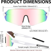ÉÌƷͼƬ 39 | B0BQLPB8JV | FEISEDY Sports Sunglasses for Men and Women, UV400 Protection Outdoor Cycling Driving Fishing Glasses B2987