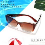 ÉÌƷͼƬ 71 | B07M9V125F | FEISEDY Polarized Vintage Sunglasses American Womens Square Jackie O Cat Eye Sunglasses B2451
