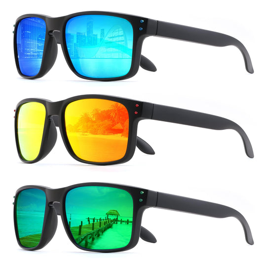 FEISEDY Polarized Sunglasses for Men Women Sports Driving Fishing Hiking Glasses UV400 Protection B0080