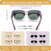 ÉÌƷͼƬ 46 | B0DS5D4WB4 | FEISEDY Sunglasses That Fit Over Glasses for Women Men UV400 B0269