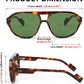 商品图片 2 | B0C56XTXBV | FEISEDY Sunglasses Women Men Polarized, Small 70s Aviator Frame, Retro Vintage Sun Glasses B2373