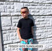 ÉÌƷͼƬ 116 | B07JZ18KMZ | FEISEDY Kids Polarized Sports Sunglasses, TR90 UV400 Baseball Cycling