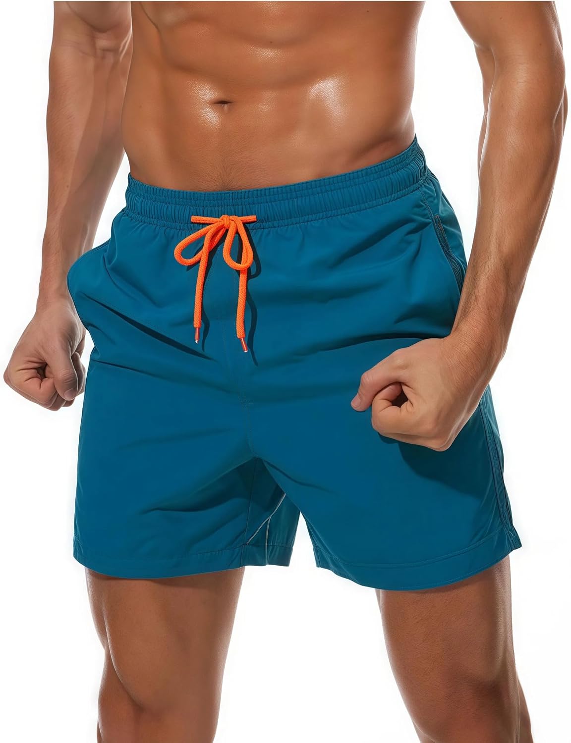 商品图片 2 | B0H4Q9RYW4 | Men's Swim Trunks - Quick Dry Swimwear, Mens Swim Suit Beach Shorts with Pockets for Beach