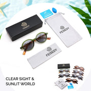 ÉÌƷͼƬ 35 | B0GYW69THN | FEISEDY Reading Glasses for Women Men Retro Oval Reader Sunglasses B1379