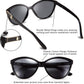 商品图片 17 | B07VB227XS | FEISEDY Classic Cateye Polarized Sunglasses for Women 100% UV Protection B2512