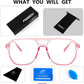 商品图片 29 | B0C6ZZXZ3F | FEISEDY Blue Light Glasses for Women Men Oversized Pilot Lightweight B2866