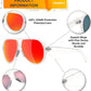 商品图片 17 | B0D425WLDN | FEISEDY Polarized Sunglasses, TAC HD Lens, TR-90 Frame Lightweight, Retro Sunglasses for Women Men UV400 Protection B0171