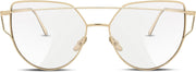 ÉÌƷͼƬ 12 | B01MEHLOJ8 | FEISEDY Cat Eye Fashion Metal Frame Mirrored Flat Lenses Women Sunglasses B2206