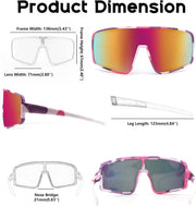 ÉÌƷͼƬ 27 | B0C785JPH3 | FEISEDY Sports Sunglasses, Polarized Oversized Shield for Women Men Youth, Baseball Cycling Running Outdoor Visor B2988