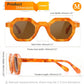 商品图片 4 | B0CSJQ26W8 | FEISEDY Octagon Sunglasses for Women - Thick Frame Fashion Rectangle Sun Glasses - Summer UV400 Protection