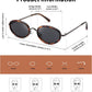 商品图片 41 | B0H2XM1HNJ | FEISEDY 90s Retro Oval Cat Eye Sunglasses UV400 Small Face B0450