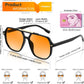 商品图片 29 | B0H71K72HH | FEISEDY Retro Aviator Sunglasses for Women Men 70s Square Sun Glasses B0281
