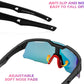 商品图片 19 | B0D78P6WRV | FEISEDY Kids Teens Baseball Polarized Sunglasses Sports Cycling Glasses for Youth Boys Girls Age 8-16 B0157