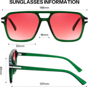 ÉÌƷͼƬ 27 | B0H1W78PMP | FEISEDY Retro Square Aviator Sunglasses Women Men 70s Trendy B0434