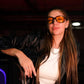 商品图片 2 | B081YY5RM3 | FEISEDY Classic Womens Night Glasses Driving Anti Glare Wrap Around Yellow Sunglasses B2548