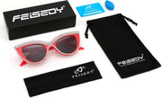 ÉÌƷͼƬ 24 | B0BZ7YMM4F | FEISEDY Oversized Women Cat Eye Rhinestone Sunglasses Costume Party B2360