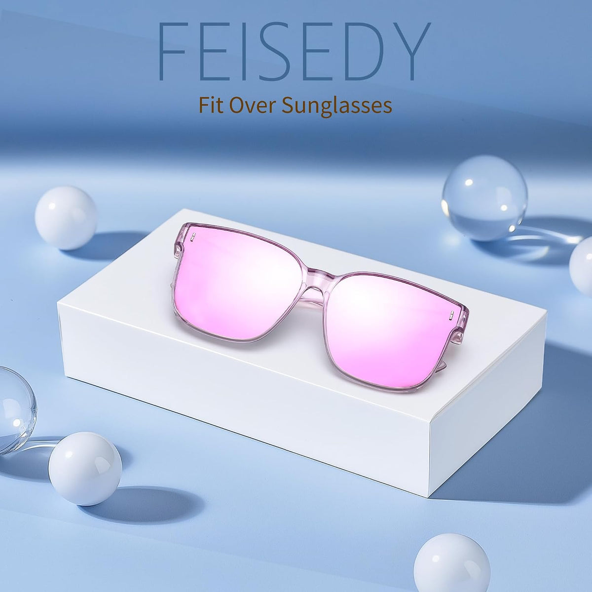 ÉÌƷͼƬ 49 | B0DS5D4WB4 | FEISEDY Sunglasses That Fit Over Glasses for Women Men UV400 B0269