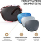 商品图片 12 | B0FZKDK786 | FEISEDY Polarized Sunglasses for Women Classic Vintage UV400 Shade | Trendy Square Wraparound Ladies Sun Glasses B0309