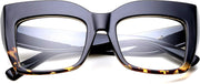 ÉÌƷͼƬ 9 | B07N5J9CF4 | FEISEDY Square Oversized Glasses Frame Eyewear Women B2475
