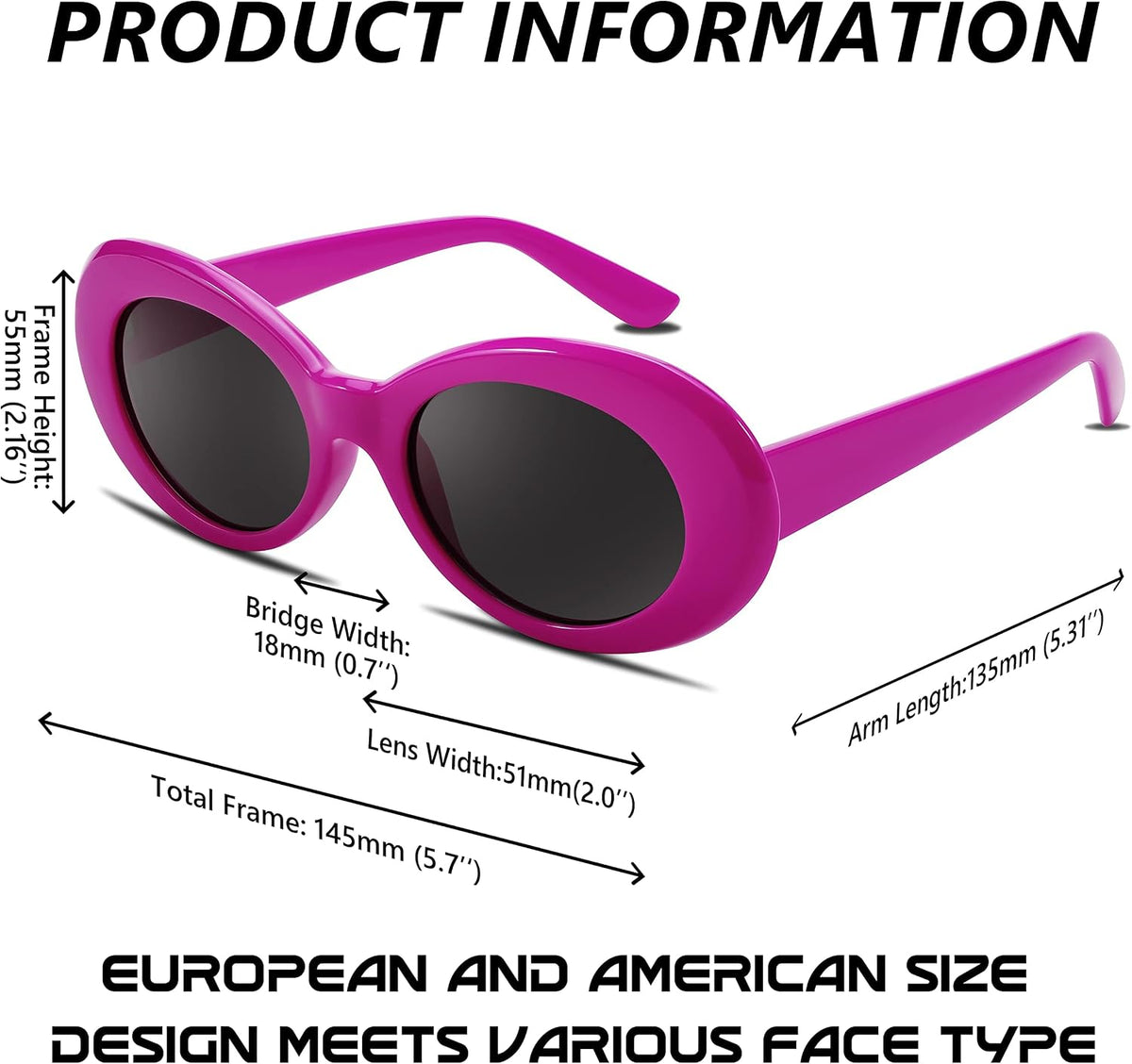 ÉÌƷͼƬ 40 | B074H8KFSZ | FEISEDY Sunglasses White Oval Clout Goggles for Women Men Retro Round Trendy Rimmed Clueless Costume Frame B2253