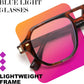 商品图片 5 | B0FHKFDMDZ | FEISEDY Aviator Blue Light Glasses for Men Women, Retro 70s Style Design TR90 Anti Glare Digital Eyestrain & Daily Wear B0284