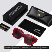 ÉÌƷͼƬ 44 | B0F8N6T6HM | FEISEDY Women's Polarized Cat Eye Sunglasses - UV400 Protection, Trendy Design for Driving & Daily Wear B0299