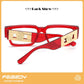 商品图片 26 | B0GQZ4LZK8 | FEISEDY Retro Trendy Rectangle Blue Light Glasses for Women Men B0365