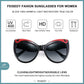 商品图片 5 | B095BQGNXV | FEISEDY Retro Funny Cateye Sunglasses Oversized Beard Design Personality Fashion Sun Glasses for Women Men B2769