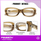 商品图片 13 | B0DD6M5F2B | FEISEDY Retro Oval Blue Light Blocking Glasses for Women Nerd Fake Glasses Y2k Small Eyewear Frame B0229