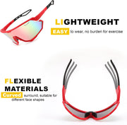 ÉÌƷͼƬ 26 | B0CNGK88DC | FEISEDY Sport Sunglasses for Men Women, Cycling Glasses with UV Protection, for Baseball, Ski, Runing, Golf B0082