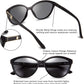 商品图片 14 | B07VB227XS | FEISEDY Classic Cateye Polarized Sunglasses for Women 100% UV Protection B2512
