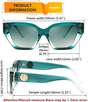 ÉÌƷͼƬ 32 | B0F8N6T6HM | FEISEDY Women's Polarized Cat Eye Sunglasses - UV400 Protection, Trendy Design for Driving & Daily Wear B0299