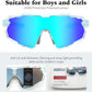 商品图片 22 | B0D6XZ67Q2 | FEISEDY Kids Teens Baseball Polarized Sunglasses Lightweight Frame UV400 Sports Cycling Shades for Boys Girls B0190