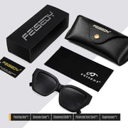 ÉÌƷͼƬ 5 | B0F8N6T6HM | FEISEDY Women's Polarized Cat Eye Sunglasses - UV400 Protection, Trendy Design for Driving & Daily Wear B0299