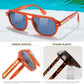 商品图片 21 | B0DSH2BVX5 | FEISEDY Polarized Aviator Sunglasses Men Women, Retro 70s Style Design - UV400 Protection, Driving & Daily Wear B0203
