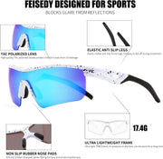 ÉÌƷͼƬ 68 | B07JZ18KMZ | FEISEDY Kids Polarized Sports Sunglasses, TR90 UV400 Baseball Cycling