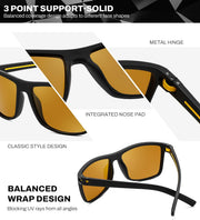 ÉÌƷͼƬ 22 | B0F8J2TQSK | FEISEDY Polarized Sunglasses for Men and Women Lightweight Frame Sun Glasses with UV400 Protection for Driving Fishing B0301