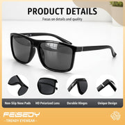 ÉÌƷͼƬ 3 | B0FPM4P9VL | FEISEDY Square Polarized Sunglasses For Men Women B0322
