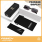 商品图片 49 | B0CY2Q4VW1 | FEISEDY Rimless Sunglasses Y2K Retro Small Narrow Rectangle Shades B2643